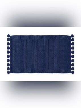 SERENA & LILY Healsburg Handknit Bath Tassel Accent Rug